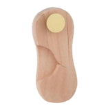 Maxbell Knife Handle Replacement Wooden for Bagels Slicing Homemade Bread Sandwiches Beech