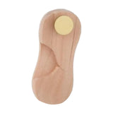 Maxbell Knife Handle Replacement Wooden for Bagels Slicing Homemade Bread Sandwiches Beech