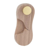 Maxbell Knife Handle Replacement Wooden for Bagels Slicing Homemade Bread Sandwiches Acacia Wood
