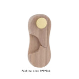 Maxbell Knife Handle Replacement Wooden for Bagels Slicing Homemade Bread Sandwiches Acacia Wood