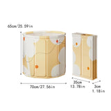 Maxbell Foldable Bathtub Lightweight Multipurpose Bathroom Accessory PVC Soaking Tub