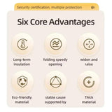 Maxbell Foldable Bathtub Lightweight Multipurpose Bathroom Accessory PVC Soaking Tub