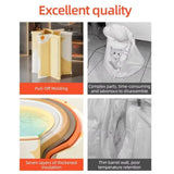 Maxbell Foldable Bathtub Lightweight Multipurpose Bathroom Accessory PVC Soaking Tub