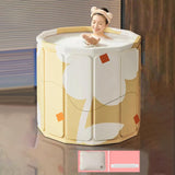 Maxbell Foldable Bathtub Lightweight Multipurpose Bathroom Accessory PVC Soaking Tub