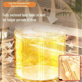 Maxbell Foldable Bathtub with Cushion and Drain Lightweight SPA Bath for Kids Adults yellow