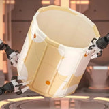 Maxbell Foldable Bathtub with Cushion and Drain Lightweight SPA Bath for Kids Adults yellow