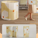 Maxbell Foldable Bathtub with Cushion and Drain Lightweight SPA Bath for Kids Adults yellow