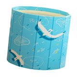Maxbell Foldable Bathtub PVC Space Saving Storage for Camping Home Portable Bath Tub blue