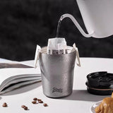 Maxbell Insulated Coffee Mug Drink Bottle for Cold and Hot 280ml for Outdoor Fitness