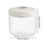 Maxbell Airtight Rice Container Organizer Cereal Bucket for Kitchen Household Pantry