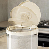 Maxbell Airtight Rice Container Organizer Cereal Bucket for Kitchen Household Pantry