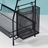 Maxbell 2 Tier Shelf Standing Multifunctional Storage Rack for Make up Spice Kitchen