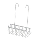 Maxbell Hanging Shower Rack Sturdy Shower Shelves for Shower Accessories Sponge Soap Silver