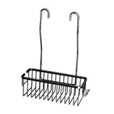 Maxbell Hanging Shower Rack Sturdy Shower Shelves for Shower Accessories Sponge Soap Black