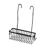 Maxbell Hanging Shower Rack Sturdy Shower Shelves for Shower Accessories Sponge Soap Black