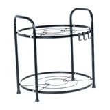 Maxbell Pots and Pans Organizer Storage Solution for Pantry Organization and Storage 2 tier