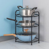 Maxbell Pots and Pans Organizer Storage Solution for Pantry Organization and Storage 3 tier