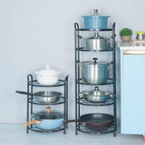 Maxbell Pots and Pans Organizer Storage Solution for Pantry Organization and Storage 3 tier