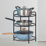 Maxbell Pots and Pans Organizer Storage Solution for Pantry Organization and Storage 3 tier