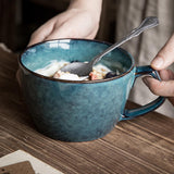 Maxbell Breakfast Mug 650ml Wide Ceramic Coffee Mug for Birthday Gift Office Parties