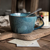 Maxbell Breakfast Mug 650ml Wide Ceramic Coffee Mug for Birthday Gift Office Parties