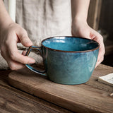 Maxbell Breakfast Mug 650ml Wide Ceramic Coffee Mug for Birthday Gift Office Parties