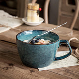 Maxbell Breakfast Mug 650ml Wide Ceramic Coffee Mug for Birthday Gift Office Parties