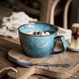 Maxbell Breakfast Mug 650ml Wide Ceramic Coffee Mug for Birthday Gift Office Parties