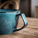 Maxbell Breakfast Mug 650ml Wide Ceramic Coffee Mug for Birthday Gift Office Parties