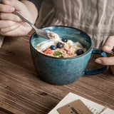 Maxbell Breakfast Mug 650ml Wide Ceramic Coffee Mug for Birthday Gift Office Parties