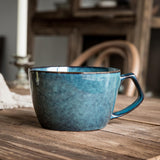Maxbell Breakfast Mug 650ml Wide Ceramic Coffee Mug for Birthday Gift Office Parties