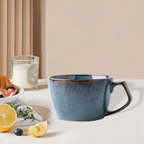 Maxbell Breakfast Mug 650ml Wide Ceramic Coffee Mug for Birthday Gift Office Parties