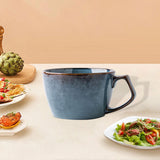 Maxbell Breakfast Mug 650ml Wide Ceramic Coffee Mug for Birthday Gift Office Parties