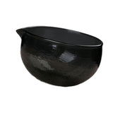 Maxbell Matcha Bowl with Spout Ceremonial Matcha Chawan for Cold Brew Cold/Hot Water Black