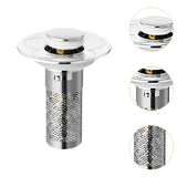 Maxbell Sink Drain Strainer Plug Sink Drain Strainer for Restroom Outdoor Lavatory