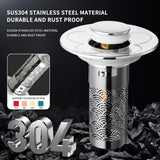 Maxbell Sink Drain Strainer Plug Sink Drain Strainer for Restroom Outdoor Lavatory