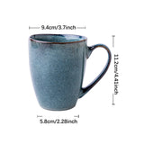 Maxbell Ceramic Coffee Mug Versatile Unique Latte Mug for Diner Men Women Restaurant
