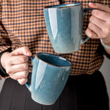 Maxbell Ceramic Coffee Mug Versatile Unique Latte Mug for Diner Men Women Restaurant