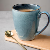 Maxbell Ceramic Coffee Mug Versatile Unique Latte Mug for Diner Men Women Restaurant