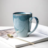 Maxbell Ceramic Coffee Mug Versatile Unique Latte Mug for Diner Men Women Restaurant