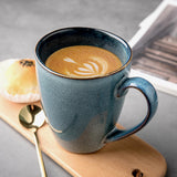 Maxbell Ceramic Coffee Mug Versatile Unique Latte Mug for Diner Men Women Restaurant