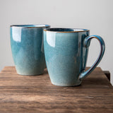 Maxbell Ceramic Coffee Mug Versatile Unique Latte Mug for Diner Men Women Restaurant