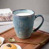 Maxbell Ceramic Coffee Mug Versatile Unique Latte Mug for Diner Men Women Restaurant