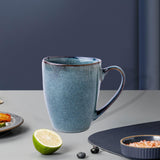 Maxbell Ceramic Coffee Mug Versatile Unique Latte Mug for Diner Men Women Restaurant