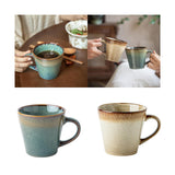Maxbell Ceramic Coffee Mug 480ml Porcelain Milk Tea Cup for Hotel Birthday Gift Home Green