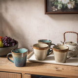 Maxbell Ceramic Coffee Mug 480ml Porcelain Milk Tea Cup for Hotel Birthday Gift Home Green