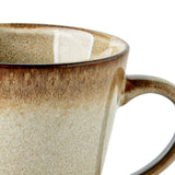 Maxbell Ceramic Coffee Mug 480ml Porcelain Milk Tea Cup for Hotel Birthday Gift Home Beige