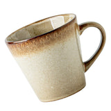 Maxbell Ceramic Coffee Mug 480ml Porcelain Milk Tea Cup for Hotel Birthday Gift Home Beige