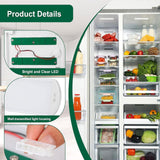 Maxbell Light for Fridge Refrigerator W11527432 White Refrigerator Light Assy Module