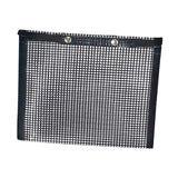 Maxbell Mesh Barbecue Pouch Portable Mesh Grilling Bag for Cooking Gathering Outdoor 22cmx27cm